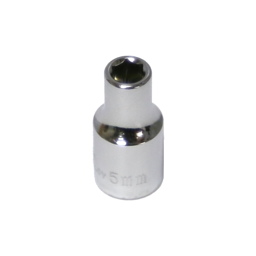 5mm x 1/4"Drive Sockets (Metric Sizes 6 & 12 Point) T&E Tools 52205