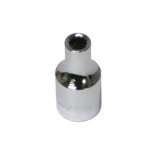 4mm x 1/4"Drive 12 Point Socket T&E Tools 52304