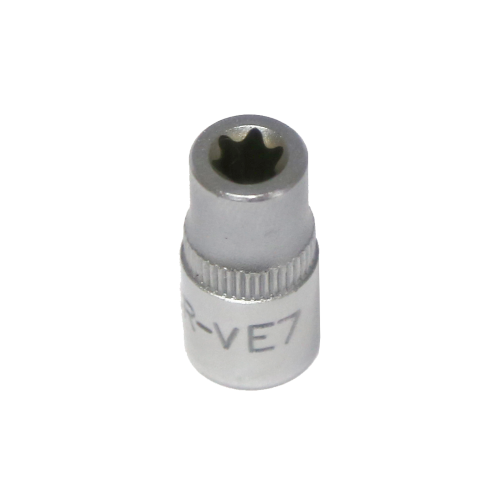 E7 1/4"Drive E-Series Female Torx Socket Standard Length T&E Tools 52607