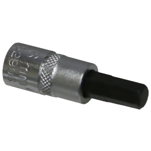 6mm    x 1/4"Dr. In-Hex Socket 38L T&E Tools 52906