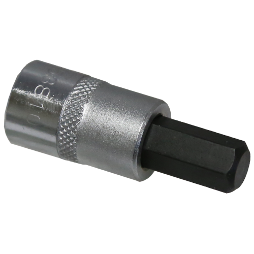 10mm Metric In-Hex Sockets 3/8" Drive x 50mm Length T&E Tools 53810