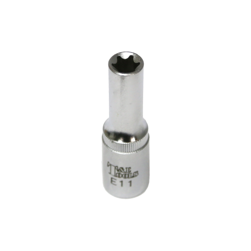 E11  x 3/8"Dr. Female Torx Socket 65mm Long T&E Tools 53911