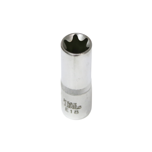 E18  x 3/8"Dr. Female Torx Socket 65mm Long T&E Tools 53918