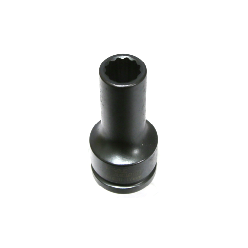 27mm x 1/2" Drive Standard Socket (6 Point) T&E Tools 54227