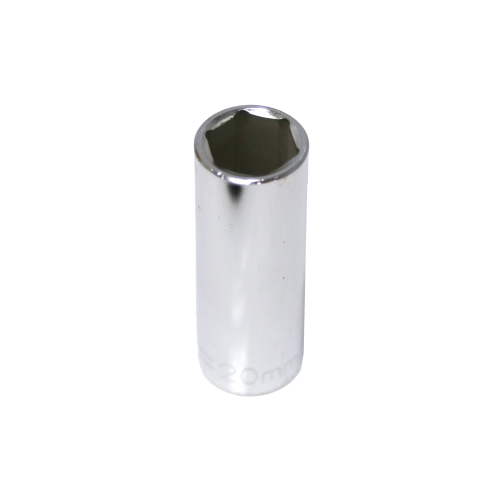 20mm x 1/2" Drive Deep Socket (6 Point) T&E Tools 54420