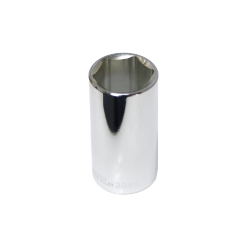 30mm x 1/2" Drive Deep Socket (6 Point) T&E Tools 54430