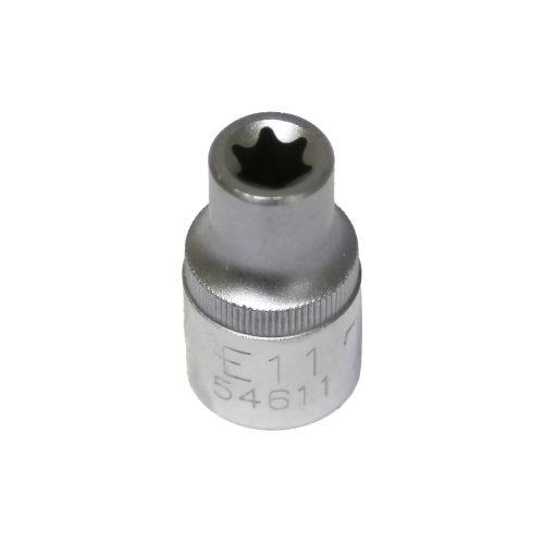 E11 1/2" Drive E-Series Female Torx Sockets (Standard Length) T&E Tools 54611