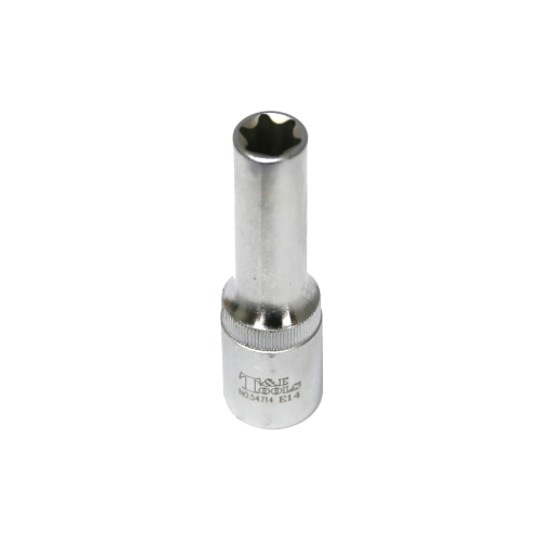 E14 x 1/2"Dr. Female Torx Socket 77mm long T&E Tools 54714