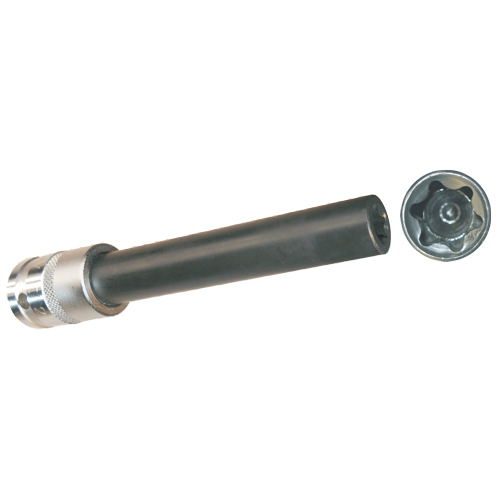 E12 1/2" Drive E-Series Torx-r Deep Impact Socket 140mm Long T&E Tools 54912