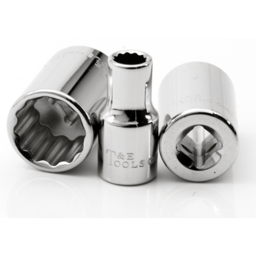 25mm x 12 Point 3/4" Drive Socket T&E Tools 55325