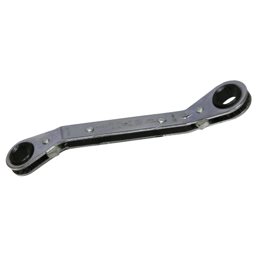 1/2" x 9/16" Offset Ratchet Ring Wrench T&E Tools 5544CR