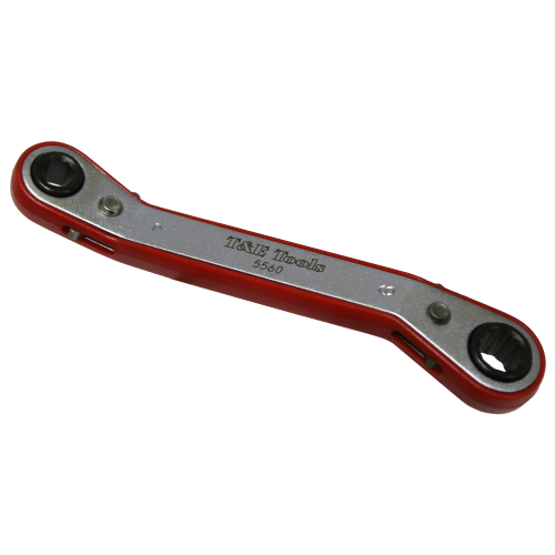 6 & 12 Point Offset Ratchet Ring (7 x 9mm) T&E Tools 5560