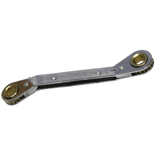11 x 12mm Offset Ratchet Ring Wrench T&E Tools 5562CR