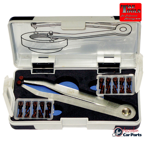23 Piece Adjustable Face Pin Wrench Set T&E Tools 5623