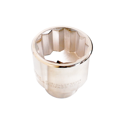 60mm x 1" Drive 12 Point Socket T&E Tools 56360