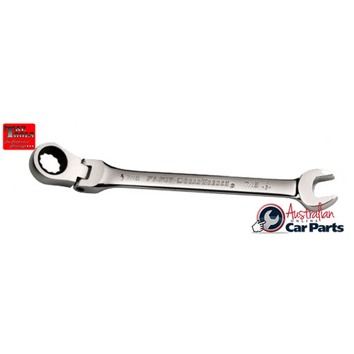 12mm Flex-Head Gear Ratchet Wrench T&E Tools 59012
