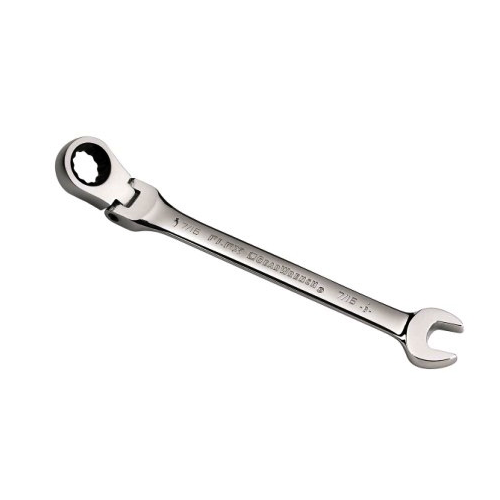 7/16" Flex-Head Gear Ratchet Wrench T&E Tools 59114