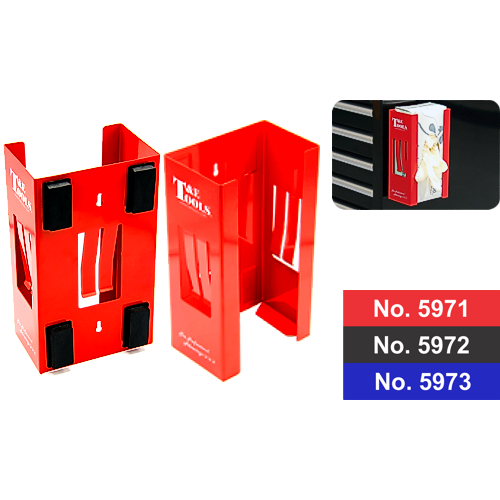 Magnetic Glove / Tissue Dispenser holder for Toolbox Red T&E Tools TE-5971 
