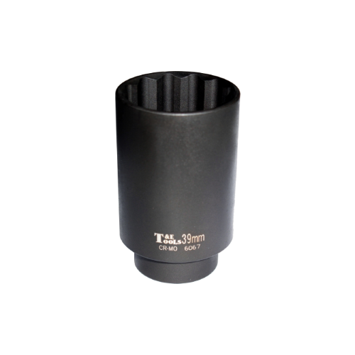 Axle Nut Socket 39mm 1/2 Inch Drive 12point Deep For Toyota Front axles T&E Tools 6067