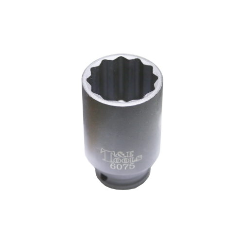 36mm x 1/2"Dr FWD Axle Nut Socket 80mm Long T&E Tools 6075