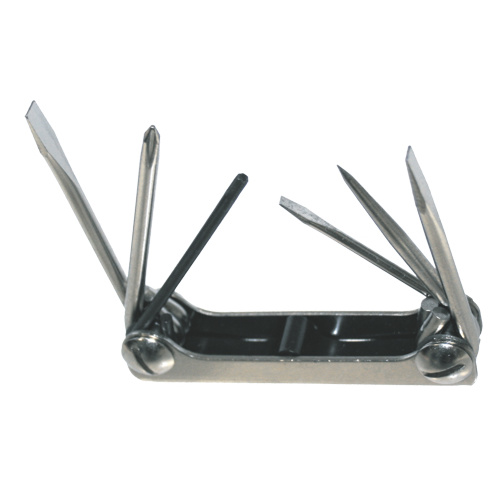 Fold-Up Screwdriver Set T&E Tools 6261