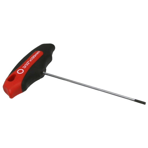 3/32" SAE T-Handle Hex Key T&E Tools 6406