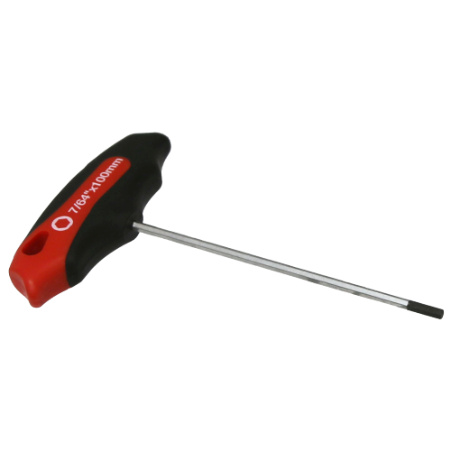 7/64" SAE T-Handle Hex Key T&E Tools 6407