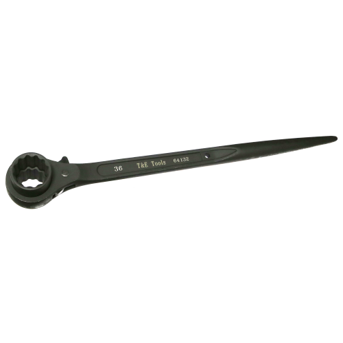 12 Point Double Sided Reversible Podger Ratchet Wrench (32 x 36mm) T&E Tools 64132