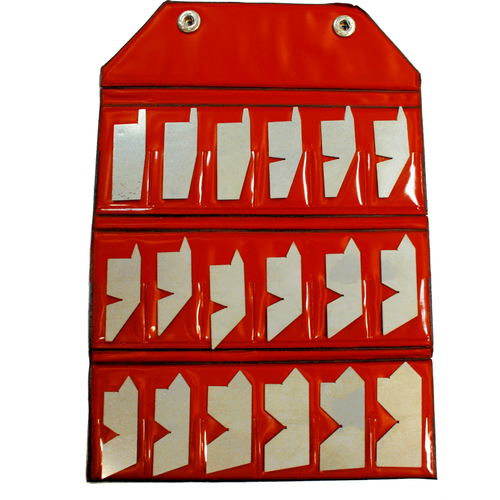 18 Piece Angle Gauge Measuring Set T&E Tools 6442
