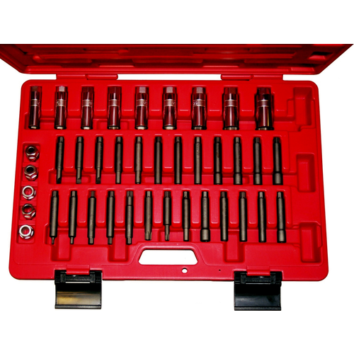Universal Shock Absorber Strut Nut Tool Service Set T&E Tools 6738
