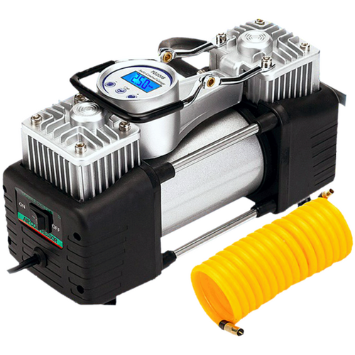 Tyre Inflator Pump Set Digital Air Compressor 150psi T&E Tools TE-6950 Ideal for 4WD Camping 