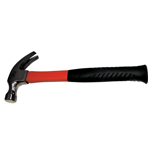 Fibreglass Handle Claw Hammer (16oz) T&E Tools 7057