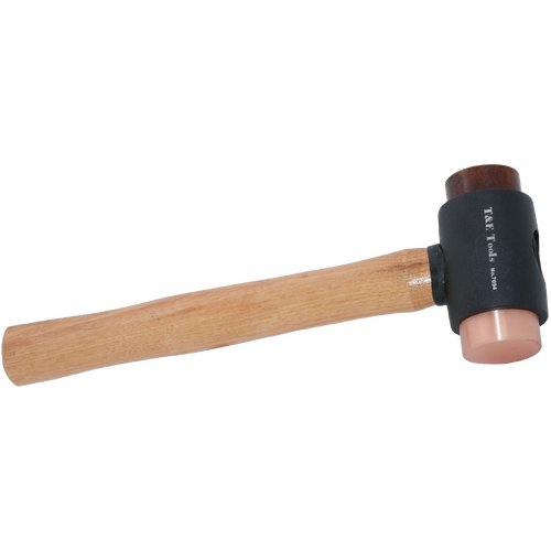 Copper & Rawhide Hammer 44mm - 320mm Long T&E Tools 7094