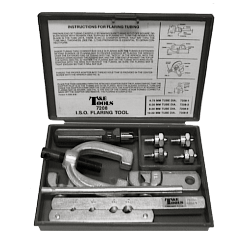 ISO Flaring Tool Set T&E Tools 7208