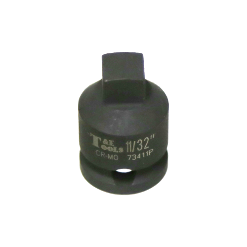 11/32" x 3/8" Drive Square Pipe Plug Socket (Male) T&E Tools 73411P