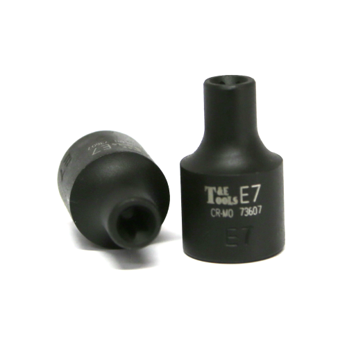 E7 3/8" Drive E-Series Torx-r Impact Socket 28mm Long T&E Tools 73607