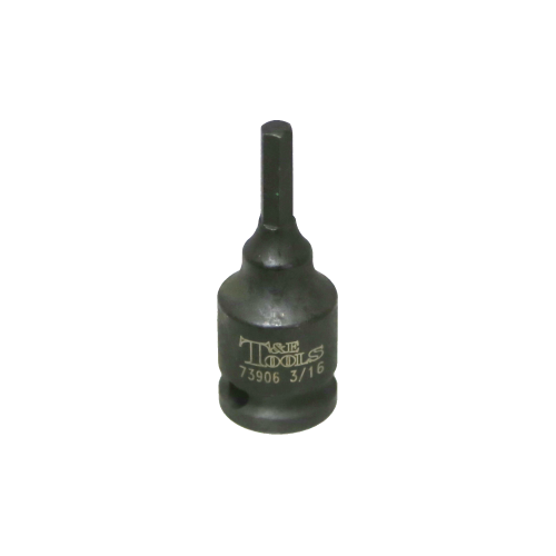 3/16" In-Hex Impact Socket T&E Tools 73906