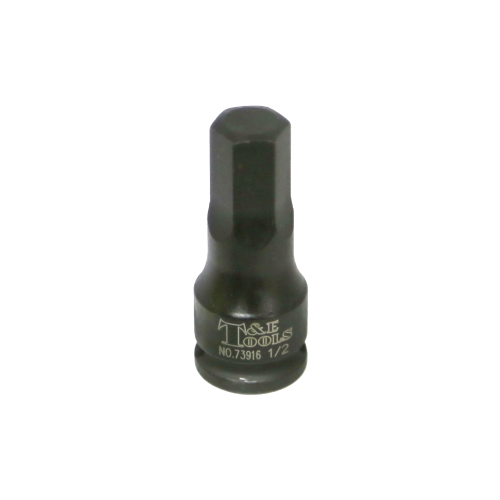 1/2" In-Hex Impact Socket T&E Tools 73916