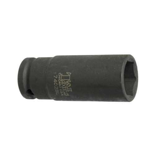 7/8" x 1/2" Drive Deep Impact Socket (6 Point) T&E Tools 74028L
