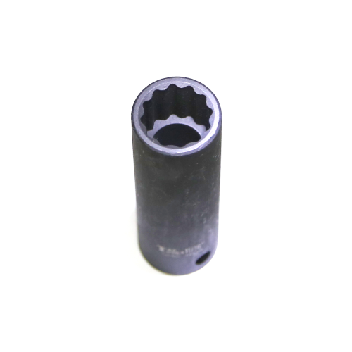 11/16" x 1/2" Drive Deep 12 Point Impact Socket T&E Tools 74322L