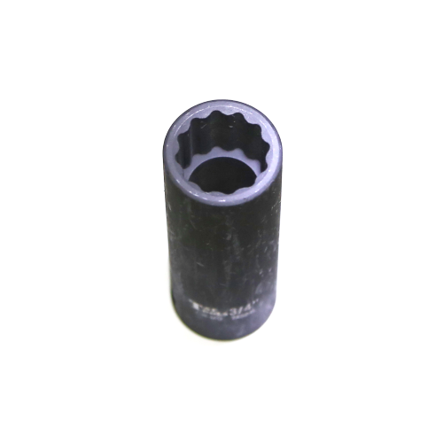 3/4" x 1/2" Drive Deep 12 Point Impact Socket T&E Tools 74324L