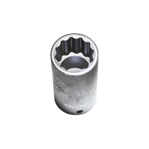 1.1/16" x 1/2" Drive Deep 12 Point Impact Socket T&E Tools 74334L