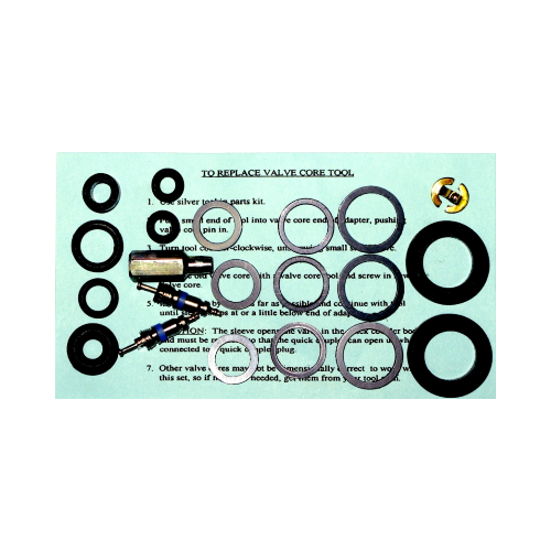 O-Rings, Washers & Valves Repair Kit T&E Tools 74437