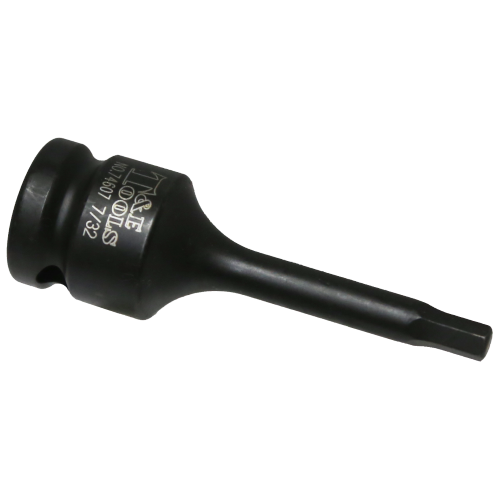 7/32" SAE In-Hex Impact Socket 1/2" Drive x 78mm Length T&E Tools 74607