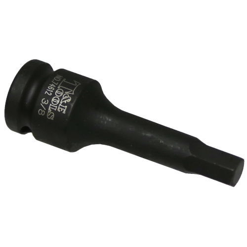 3/8" SAE In-Hex Impact Socket 1/2" Drive x 78mm Length T&E Tools 74612