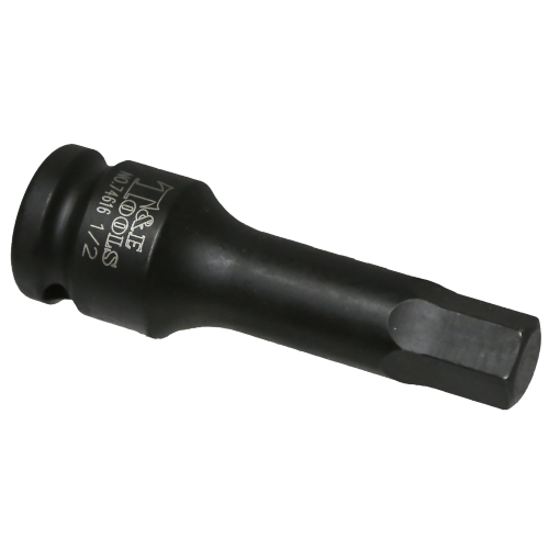 1/2" SAE In-Hex Impact Socket  Drive 3/8" x 78mm Length T&E Tools 74616