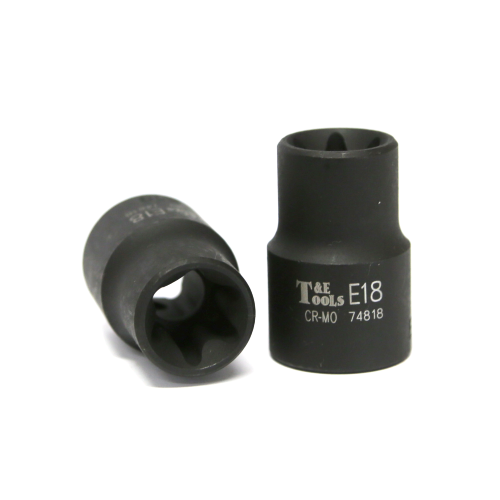 No.74818 - E18 1/2" Drive E-Series Torx-r Impact Sockets 38mm Long