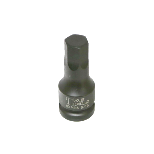 9/16" SAE In-Hex Impact Socket T&E Tools 74918