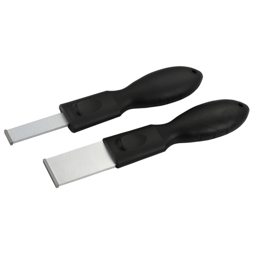 Tungsten Tip Carbon Scraper 2Pc. Set T&E Tools TE-7512