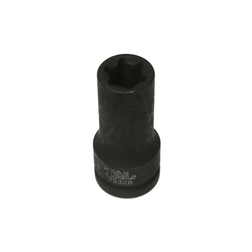 E28 x 3/4"Dr. Female Torx Impact Socket 90L T&E Tools 75328